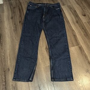 Levis Mens 505 Jeans. Size 38/32.  Great Condition. Dark Blue.